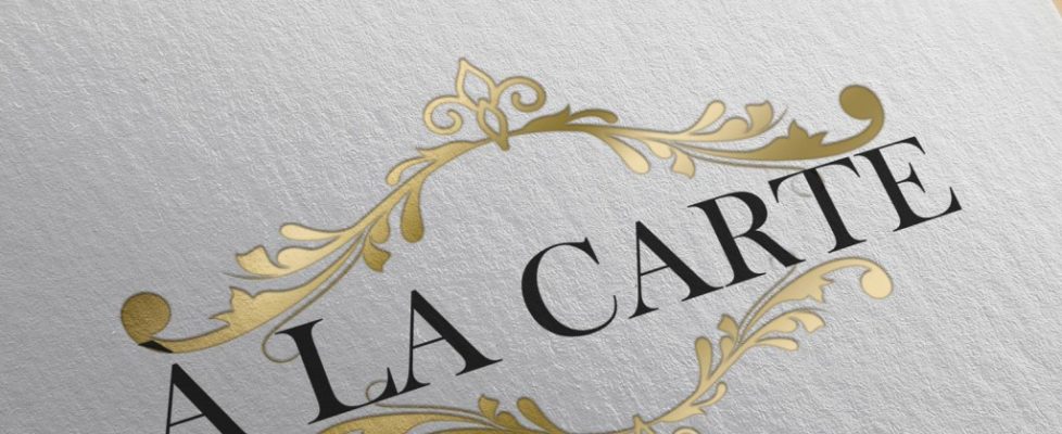 A la carte - logo par L'Agence de Com'