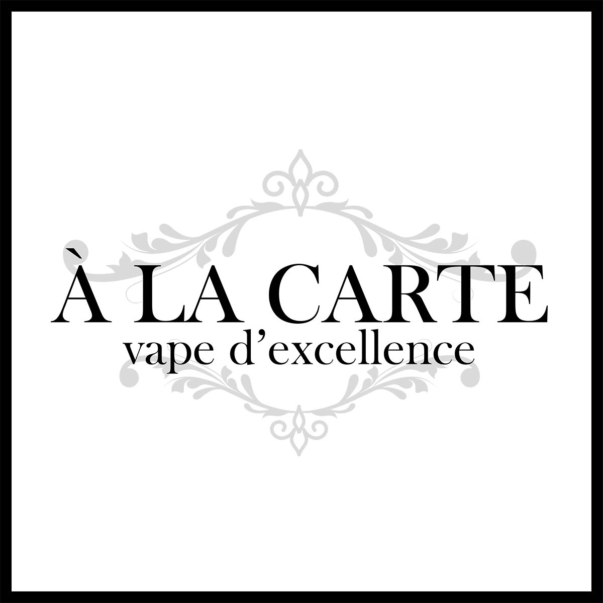 A la Carte - logo par l'Agence de Com'