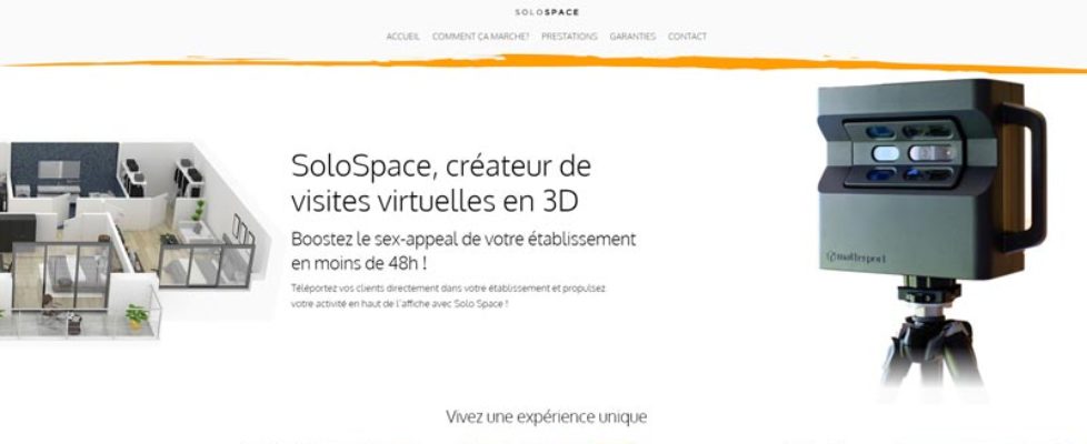 solo space site internet par l'Agence de Com'