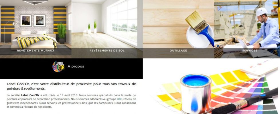 labelcoolor.fr site web par l'Agence de Com'