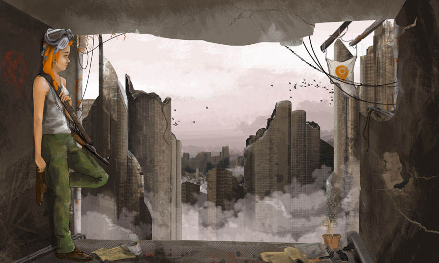 Cybertown - illustrations - L'Agence de com'